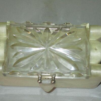 Lot 98 - Vintage Lucite Purse