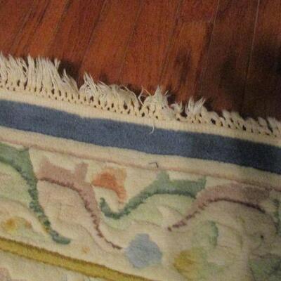 Lot 140 - Ethan Allen 4' x 6' Wood Rug  LOCAL PICK UP ONLY
