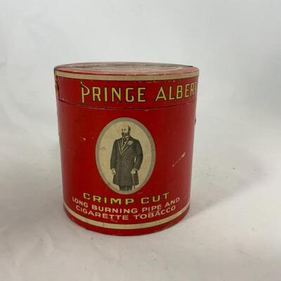 -109- VINTAGE | Prince Albert | Large Cardboard â€œTinâ€