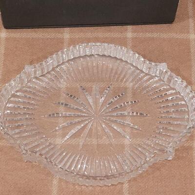 Lot 212: Waterford Crystal Perfume Tray with Box