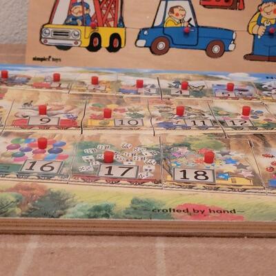 Lot 248: (2) Vintage Wood Puzzles