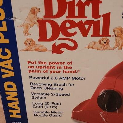 Lot 250: New in Box Dirt Devil Hand Vacuum 
