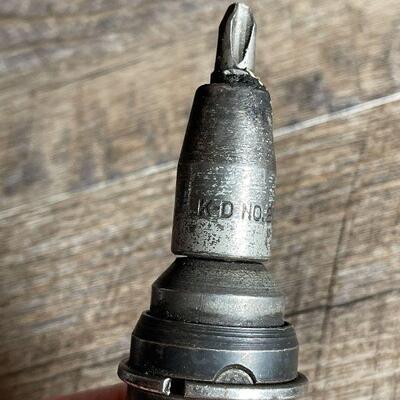 G38: KD MFG CO #2060 Impact Screw Driver with #2061 Attachment