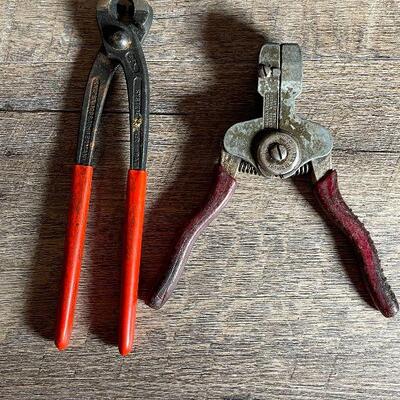 G41: D Woodhead Co Wire Strippers & Knipex 1099 (West Germany)