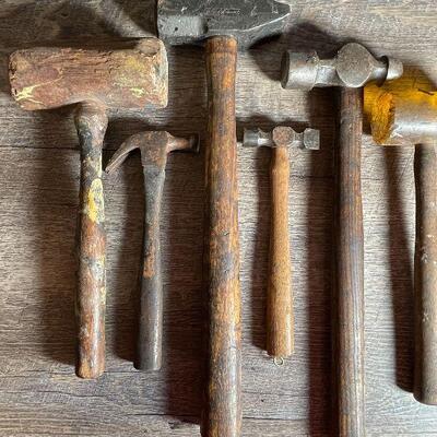 G44: Lot of Vintage Assorted Hammers and Mallets