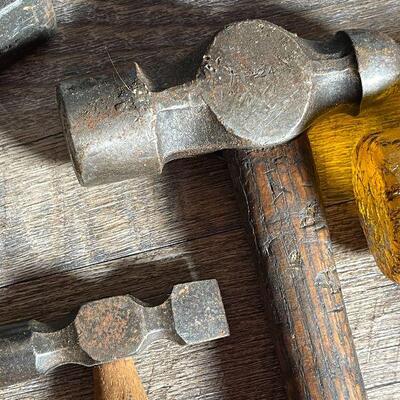 G44: Lot of Vintage Assorted Hammers and Mallets