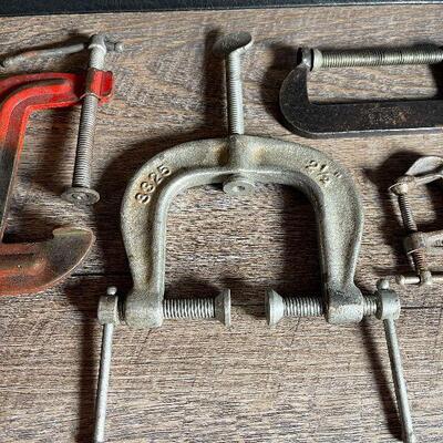 G47: Stanley, Fuller, Cincinnati Tool Co. C Clamps and More