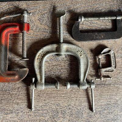 G47: Stanley, Fuller, Cincinnati Tool Co. C Clamps and More