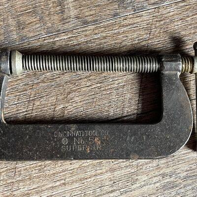 G47: Stanley, Fuller, Cincinnati Tool Co. C Clamps and More