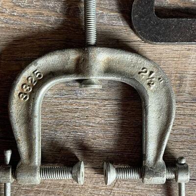 G47: Stanley, Fuller, Cincinnati Tool Co. C Clamps and More