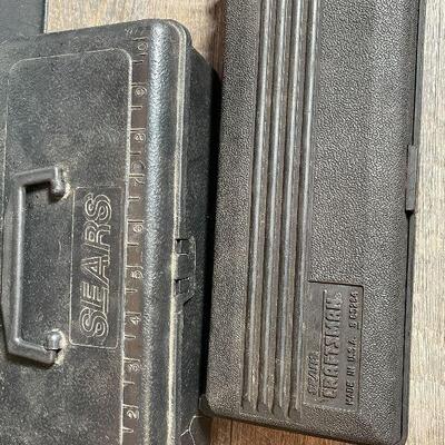 G48: Pair of Tool Boxes with Punches and Small Hand Tools