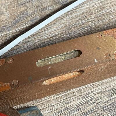 G52: Stanley Plane and Measuring Tape and Unmarked Level