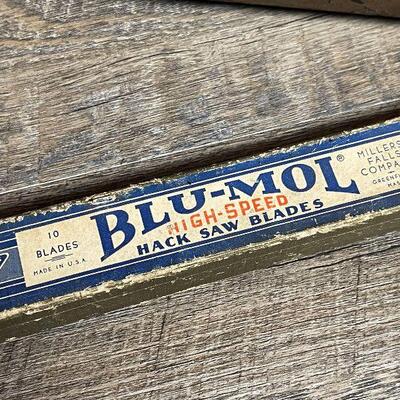 G53: Blu-Mol High Speed Hacksaw Blades and Vintage Sprayer