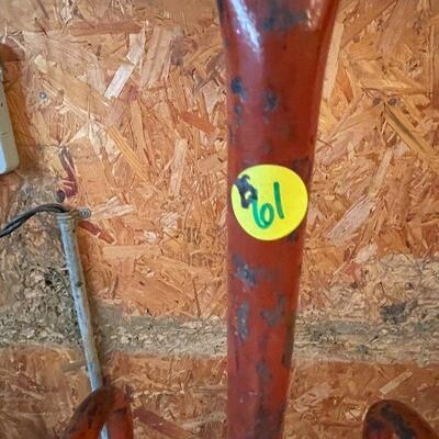 G61: Vintage Steel Hand Truck and Dolly