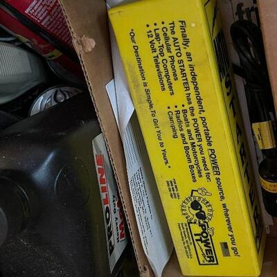 G78: Box Lot of Garage Chemicals