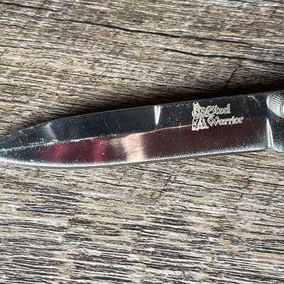 G71: Vintage Steel Warrior Folding/Locking Pocket Knife