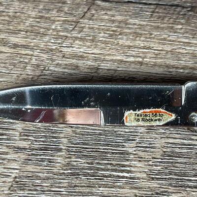 G71: Vintage Steel Warrior Folding/Locking Pocket Knife
