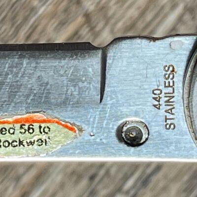 G71: Vintage Steel Warrior Folding/Locking Pocket Knife