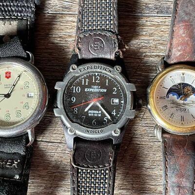 G75: Three Men's Watches