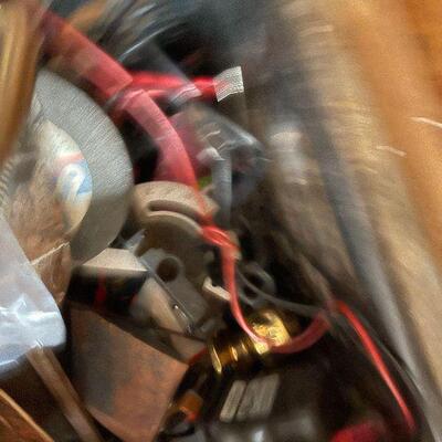 G77: Box of Miscellaneous Tools and Garage Items