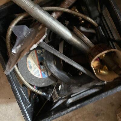 G77: Box of Miscellaneous Tools and Garage Items