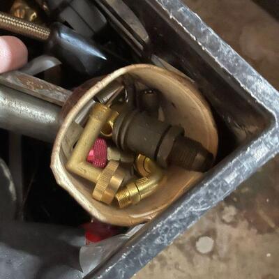 G77: Box of Miscellaneous Tools and Garage Items