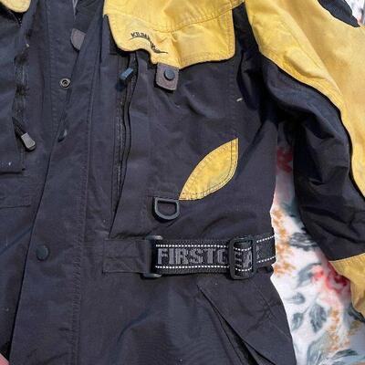 B8: Men's Firstgear Motorcycle Jacket and Gloves