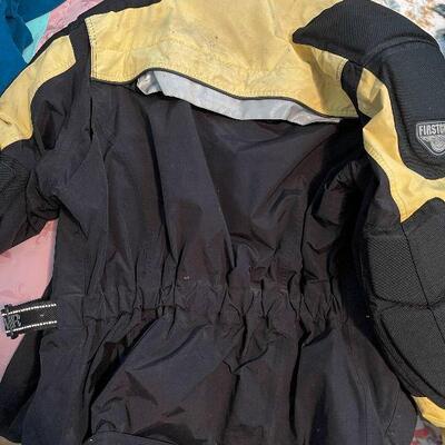 B8: Men's Firstgear Motorcycle Jacket and Gloves