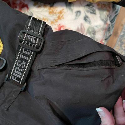B8: Men's Firstgear Motorcycle Jacket and Gloves