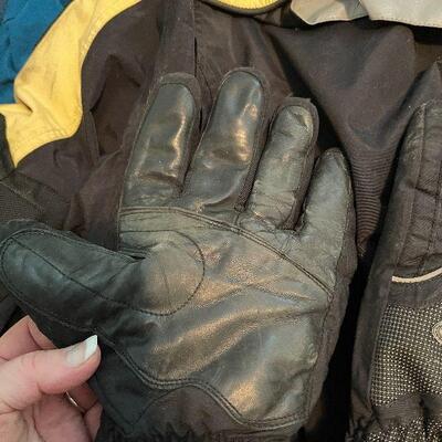 B8: Men's Firstgear Motorcycle Jacket and Gloves