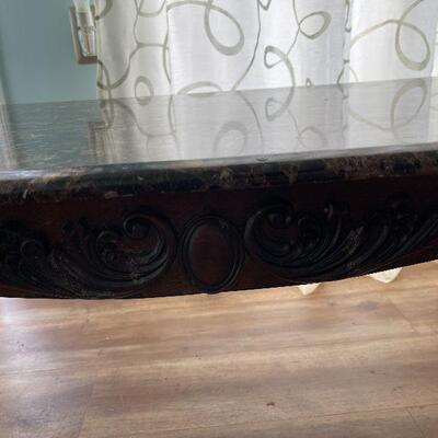 L3: Coffee Table with Faux Marble Top