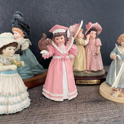 L4: Collection of Maud Humphrey Figurines