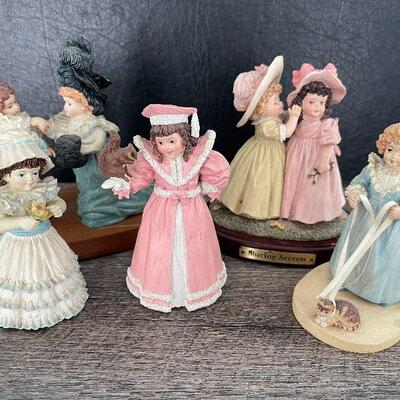 L4: Collection of Maud Humphrey Figurines