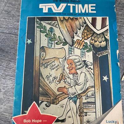 L6: 1976 TV Times from Philly & Tom Petty Ticket Stub