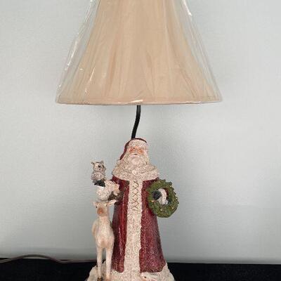 L7: Santa and Friends Christmas Lamp
