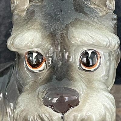L8: Pair of 1940's Schnauzer Figurines