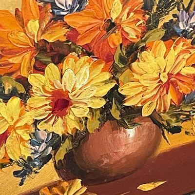 A3: Vintage Framed and Signed Original Oil Painted