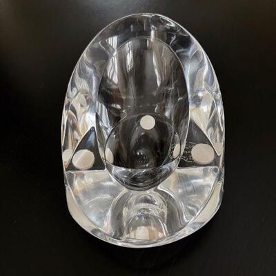 Baccarat Crystal Glass Pipe Stand