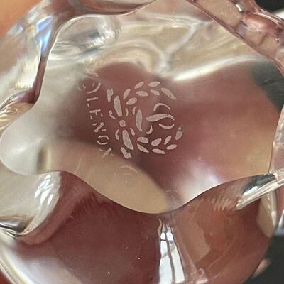 Lenox  Crystal Bunny Rabbit Figure