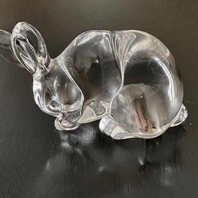 Lenox  Crystal Bunny Rabbit Figure