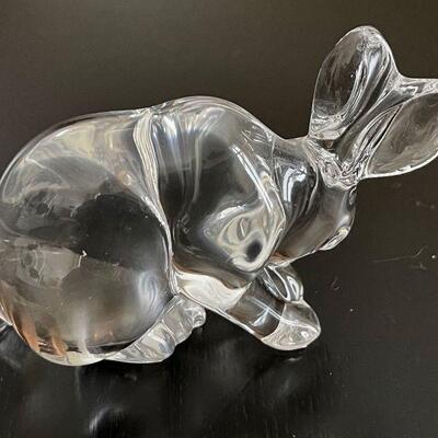 Lenox  Crystal Bunny Rabbit Figure