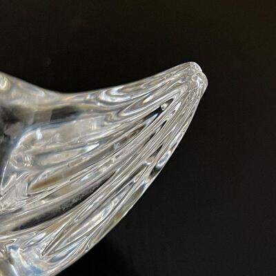 Waterford Crystal Glass Floating Duck
