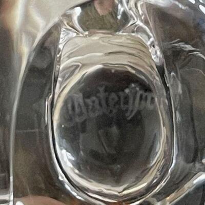 Waterford Crystal Glass Floating Duck