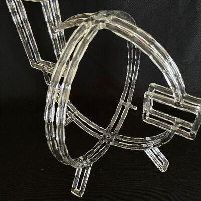 Mid Century Modern Ltd. Ed. Art Glass Sculpture Signed