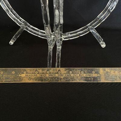 Mid Century Modern Ltd. Ed. Art Glass Sculpture Signed
