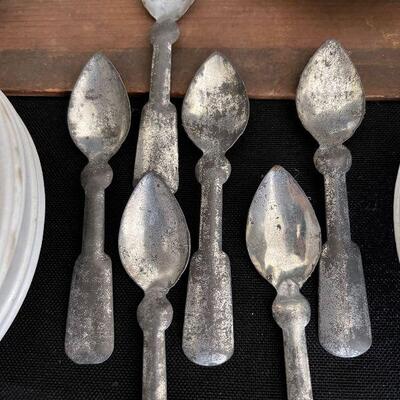 Antique 19th C. English Ironstone Childs Tea Set