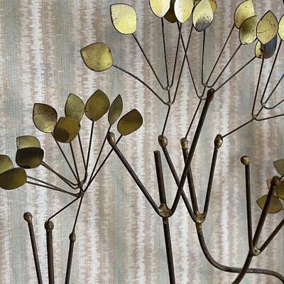C Jere Mid Century Midern Aspen Tree Wall Art Sculpture