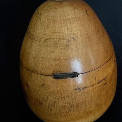 Antique Geroge III Fruitwood Tea Caddy