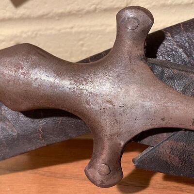 Pair Antique  19th C. Tulwar Battle Swords