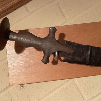 Pair Antique  19th C. Tulwar Battle Swords